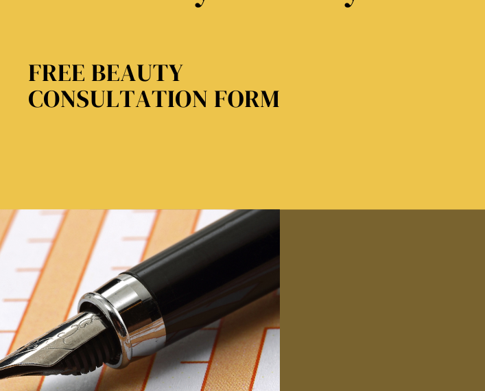 Free Beauty Consultation Form PDF