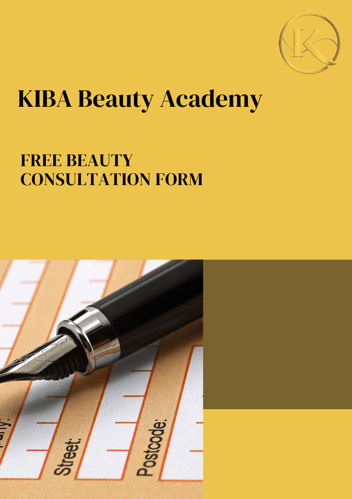 Free Beauty Consultation Form PDF
